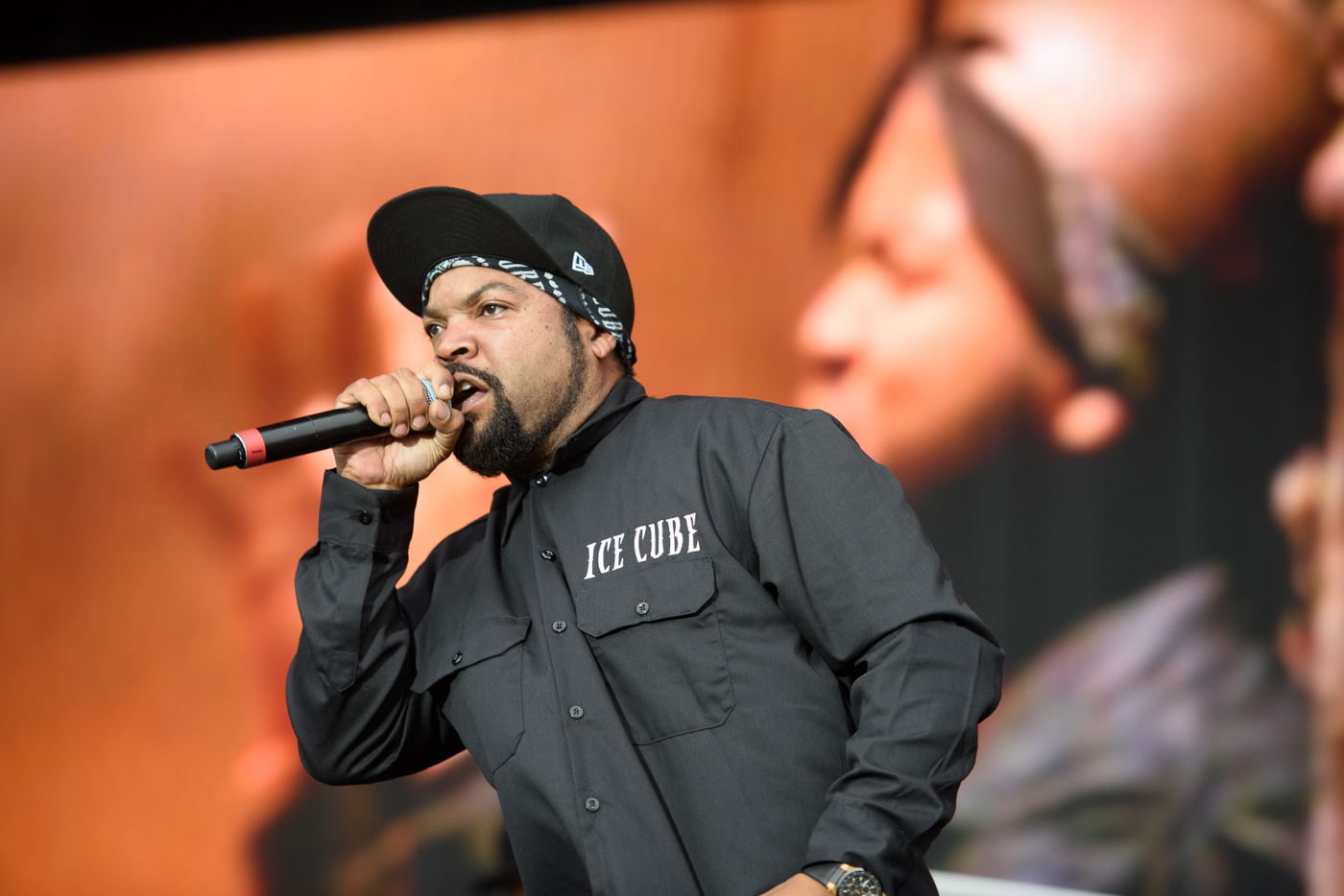 Ice Cube (O’Shea Jackson) performs at Wild Life Festival 2016 at the Brighton City Airport in Shoreham-by-Sea