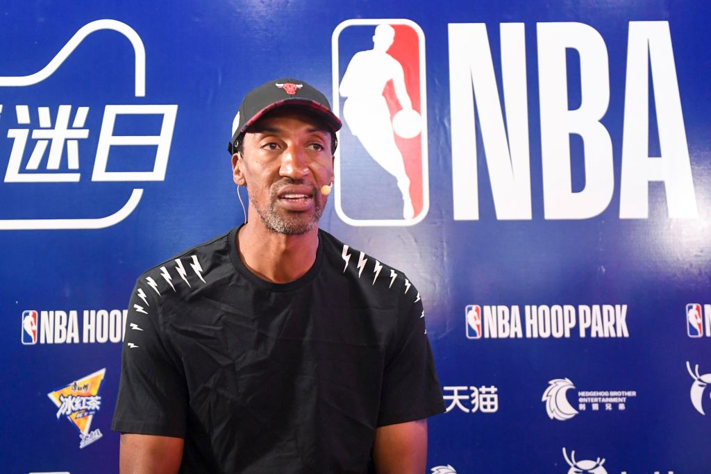 Scottie Pippen Attends Tmall Event In Changsha