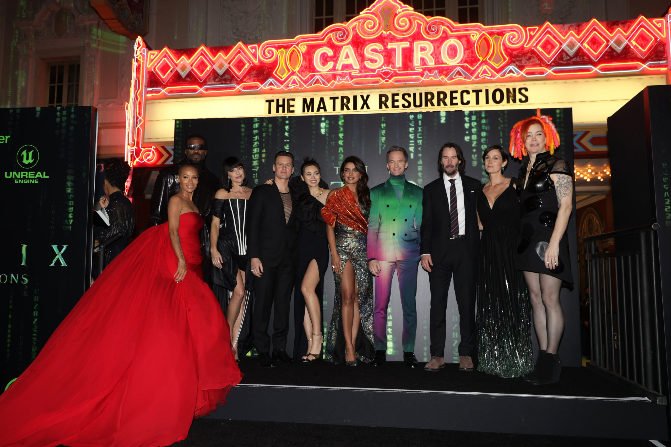 Warner Bros. THE MATRIX RESURRECTIONS US Premiere at The Castro Theatre, San Francisco, CA, USA – 18 Dec 2021