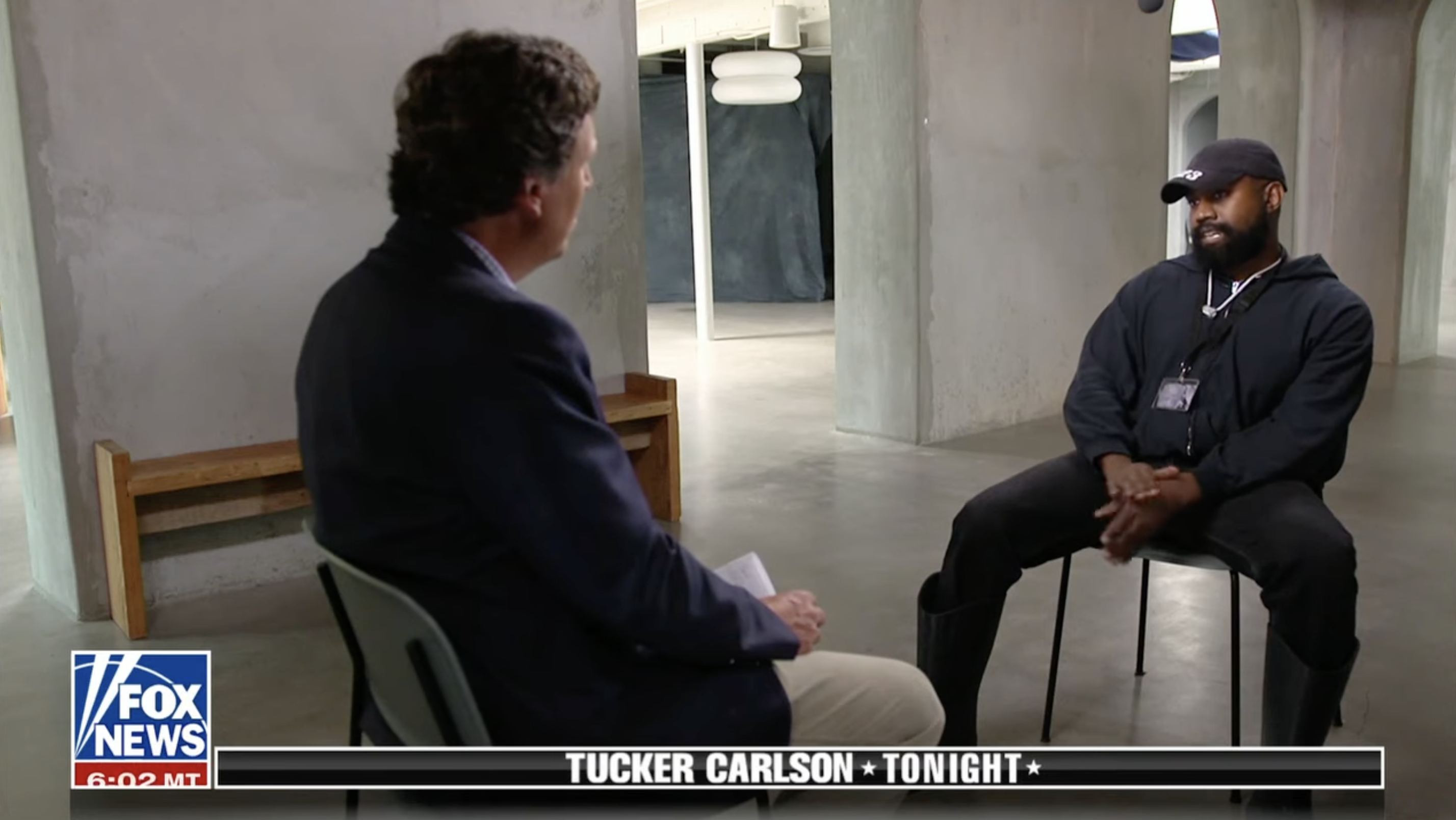 Kanye_West_Defends_White_Lives_Matter_T_Shirt_In_Tucker Carlson Interview