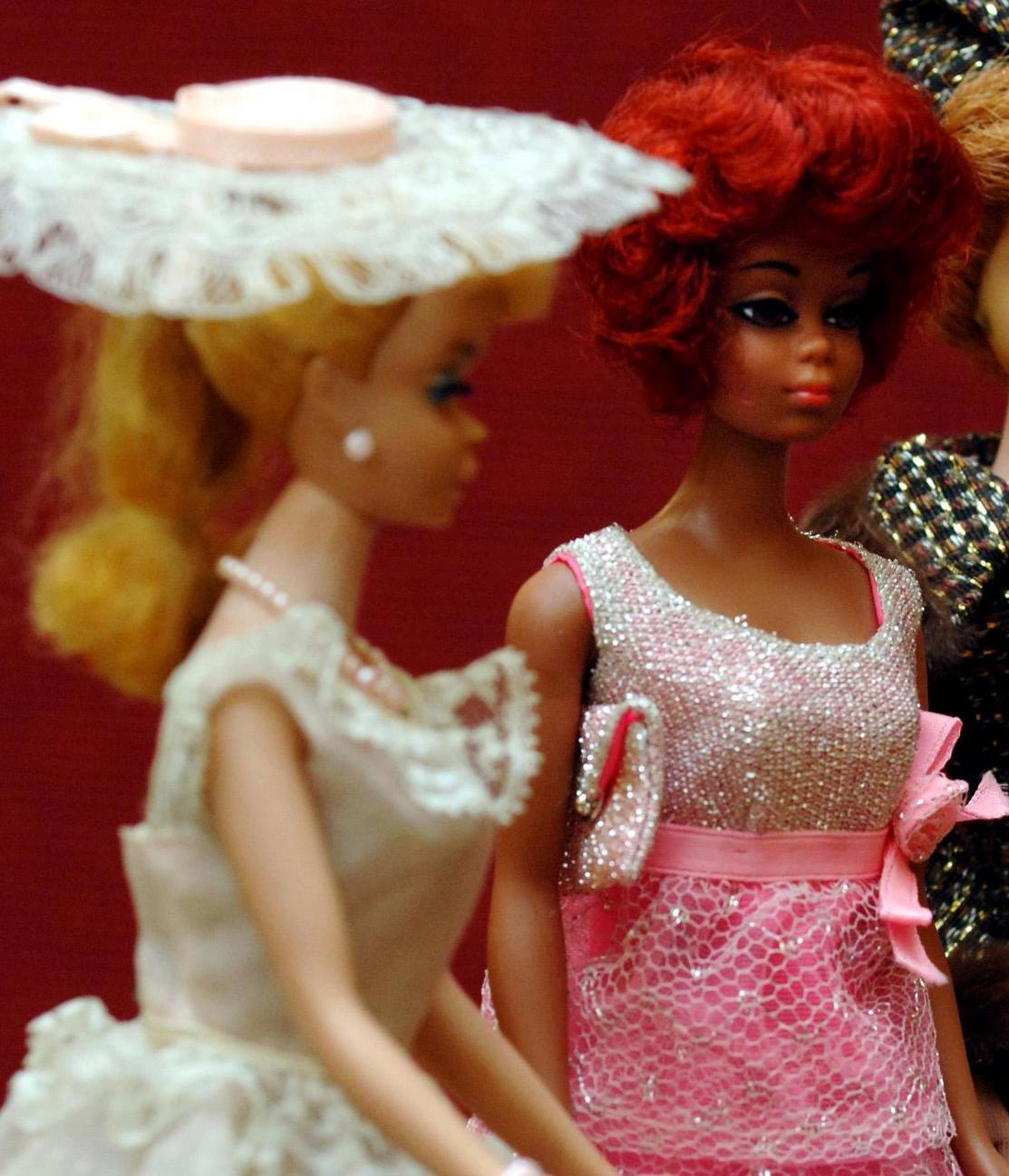 Auction of Barbie dolls